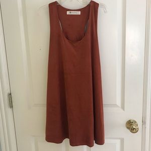 Burnt orange dress